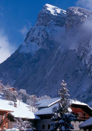 Photo du Criou à Samoens en Hiver
